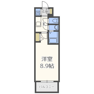 プライムアーバン御堂筋本町の間取り