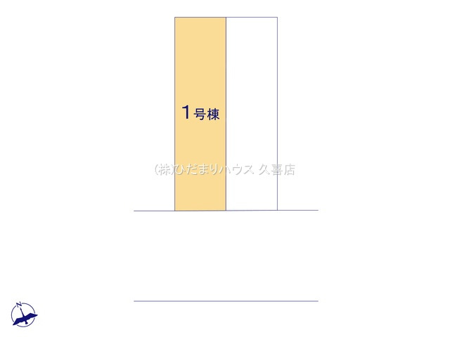 加須市花崎4丁目　新築一戸建て　01の区画図|全2区画