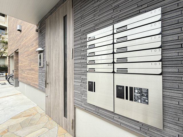 フジパレスあびこ駅東Ⅱ番館のエントランス