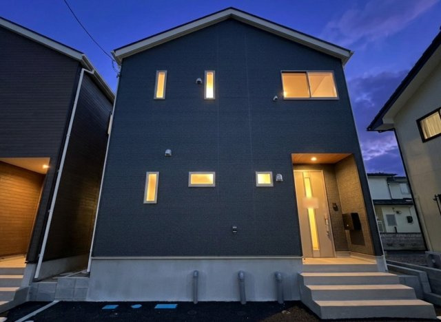 新築戸建・新築建売　福島市南沢又第20　清水小・清水中の外観|おかげさまでご成約致しました