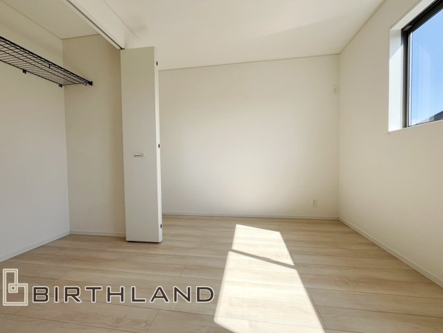 新築戸建・新築建売　福島市南沢又第20　清水小・清水中の洋室|6.5帖の洋室　シンプルなので色々なテイストのインテリアも合いそうですね！