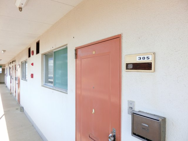 そごうマンションの玄関