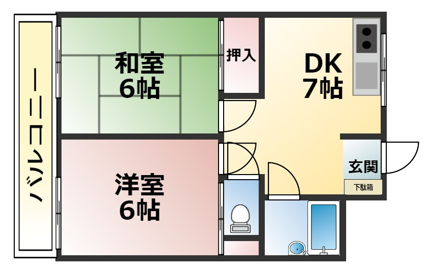 そごうマンションの間取り