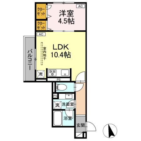 カルニュの間取り