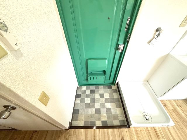クローバーハイツ喜志の玄関