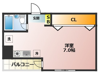 【間取り】 | ラポールヤマミツ