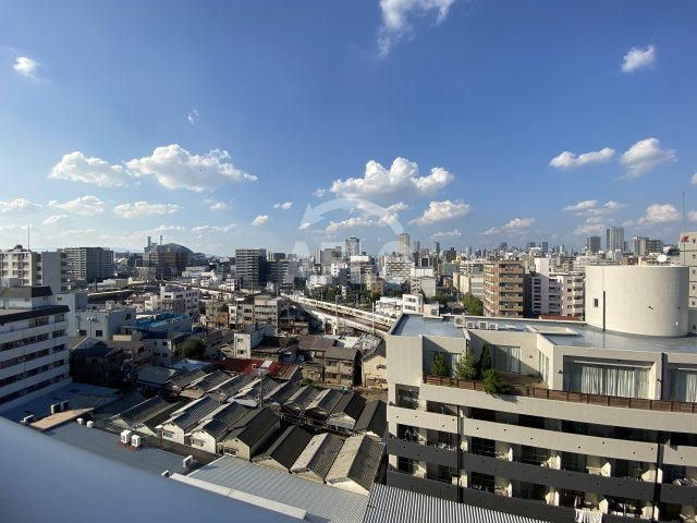アイボリーポワント難波WESTの展望|アイボリーポワント難波WEST　展望（10階）