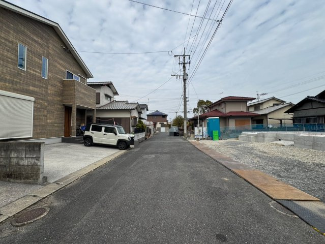 ーFor.M Iーフォルムー小倉南区中貫1丁目4期　【小倉南区　新築戸建て】の前面道路含む現地写真|現地撮影　2026,3,22　ーFor.M Iーフォルムー小倉南区中貫1丁目4期　【小倉南区　新築戸建て】
