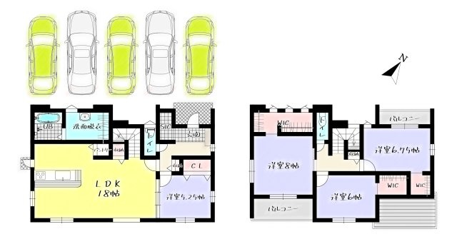 【間取り】の画像