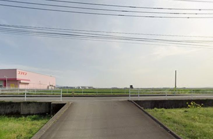 都城市高城町穂満坊の売地の外観