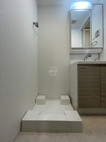 S-RESIDENCE難波大国町dominaの洗面所|S-RESIDENCE難波大国町domina　洗濯パン