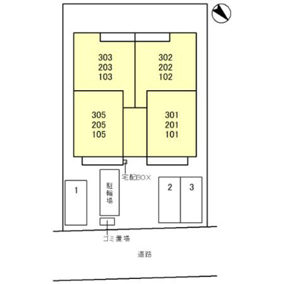 【区画図】 | ノーブルヴィラ上尾