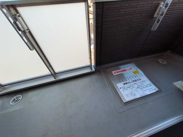 D-Place安田のバルコニー