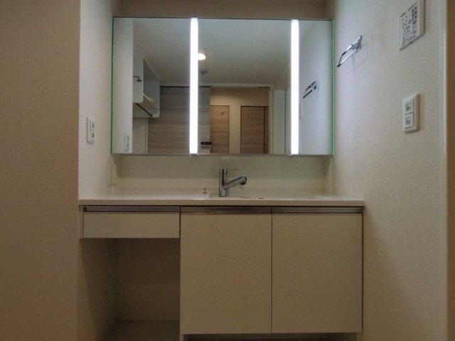 D-Place安田の洗面所