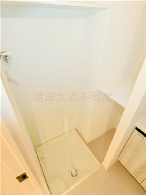 WHARFワーフ蒲田westの洗面所