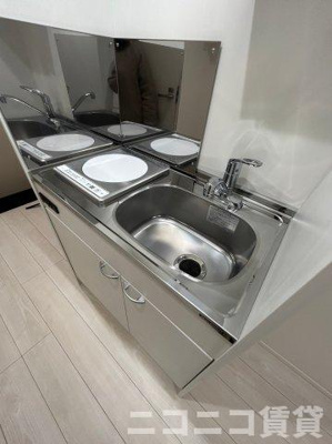 【キッチン】 | PCA弁天町 | 別号室イメージの為、現状を優先致します。