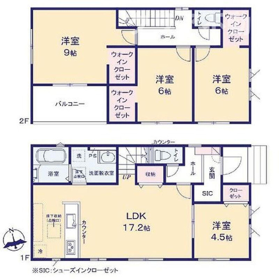【間取り】 | 前橋市元総社町　新築1号棟