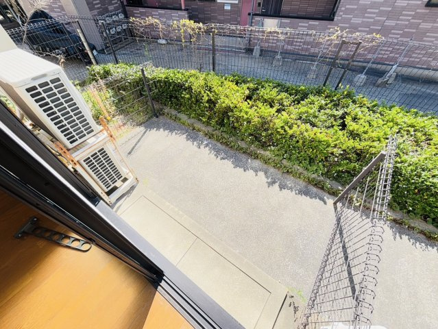 パルメゾン二日市の庭