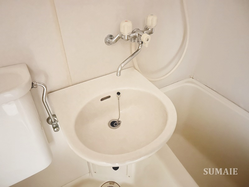 ハイツエミールの洗面所|洗面台です