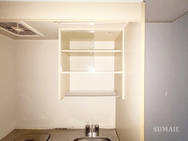 ハイツエミールの収納|キッチンに収納あります