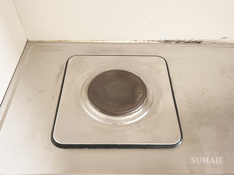 ハイツエミールのキッチン|1口コンロです