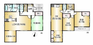 【間取り】 | 中古戸建　神戸市垂水区小束山本町２丁目
