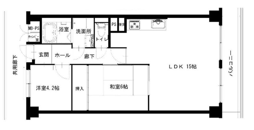 枚方ハイツ7号棟の間取り|間取り図はいかがですか？ご希望を叶える間取りですか？リビングの広さは？水回りの位置は？カウンターキッチン？など色々な情報が集約されています。弊社ではリフォームなどのご相談も承っております。