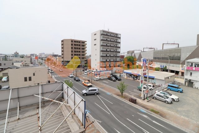 久留米市花畑３丁目の賃貸マンションの展望