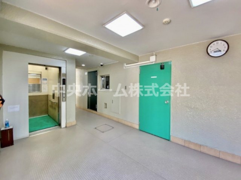 グリーンキャピタル金町の現況写真|受付(管理人室)。