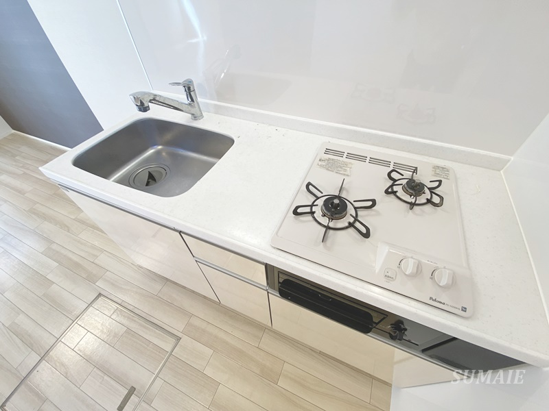 Ｃａｓａ　ｄｅｌｌｅ　ｒｏｓｅのキッチン|2口コンロ設置☆