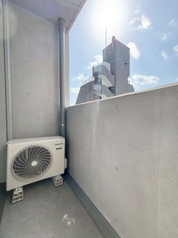 「防音マンション」AMI東池袋のバルコニー|広々としたバルコニーです