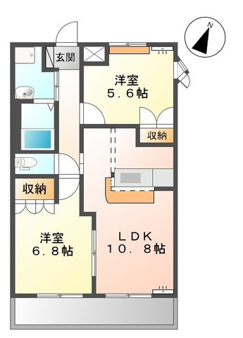 プレザンスの間取り|間取図