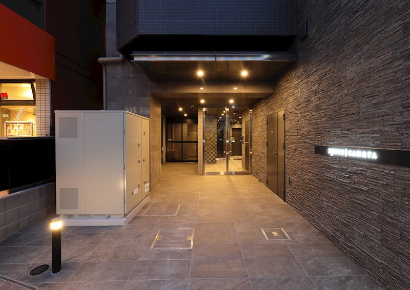 ラクラス蒲田Ⅱのエントランス