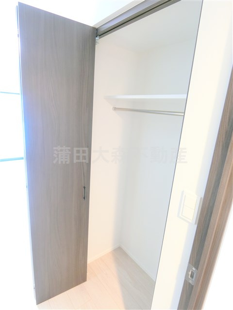ラクラス蒲田Ⅱの収納|収納　クローゼット