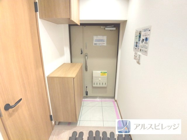 DIKマンション和光C棟の玄関|収納豊富