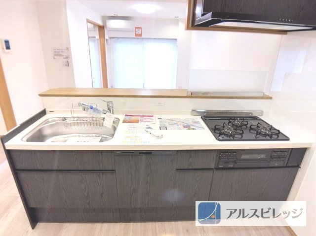 DIKマンション和光C棟のキッチン|お料理のしやすいシステムキッチン