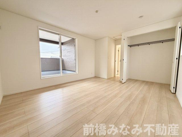 前橋市大前田町第１　限定1棟　クレイドルガーデン　新築建売のバルコニー|バルコニー付きです