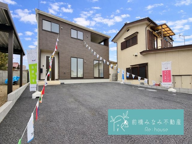 前橋市大前田町第１　限定1棟　クレイドルガーデン　新築建売の外観|外観です