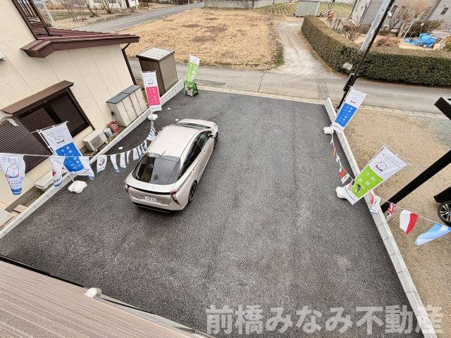 前橋市大前田町第１　限定1棟　クレイドルガーデン　新築建売の駐車場|カースペースがあります