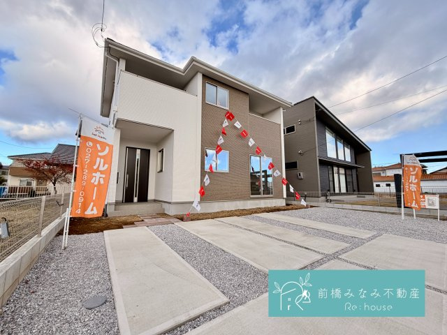【新築】前橋市上新田町1期　限定1棟　アーバンスタイル　新築建売の外観|きれいな外観です