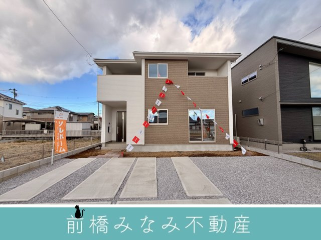 【新築】前橋市上新田町1期　限定1棟　アーバンスタイル　新築建売の外観|外観も気になるポイント