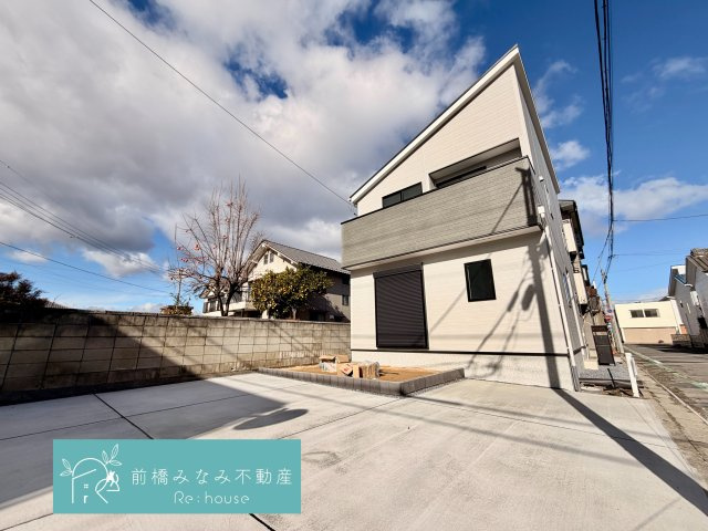 【新築】前橋市朝日町2丁目25-1期　限定1棟　リナージュ　新築建売の外観|外観です