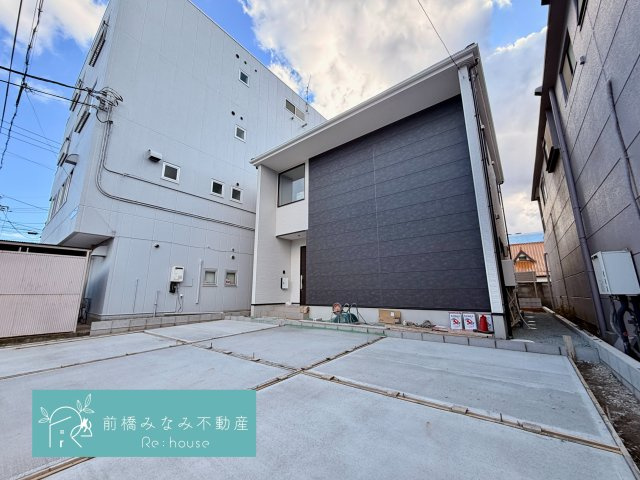 前橋市南町4丁目1期　限定1棟　ケーボックス　新築建売の外観|外観も気になるポイント
