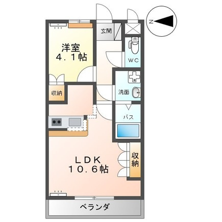 鹿嶋アーバンスクエアの間取り|間取図