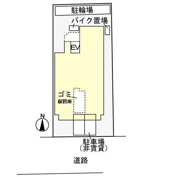 ラッフィナート　アロッジオの区画図