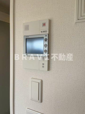 コスモリード谷町六丁目（旧ドゥーエ谷町）　BRAVI不動産のセキュリティ|【ドゥーエ谷町】モニター付きインターホン