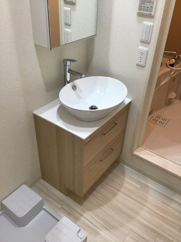 独立洗面台付き♪