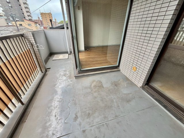 MISTRAL城西Ⅱのバルコニー