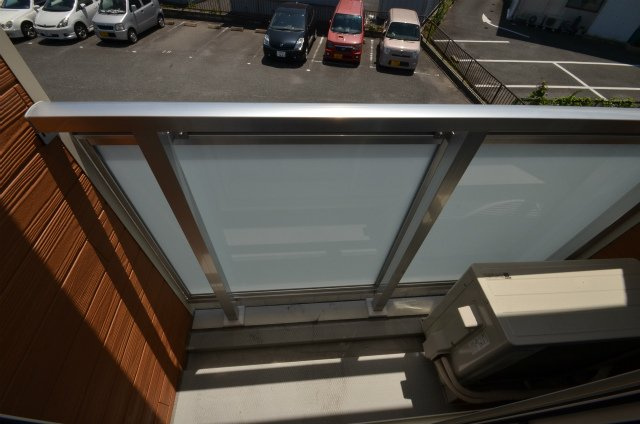 北九州市八幡西区陣原３丁目のアパートのバルコニー|同タイプ