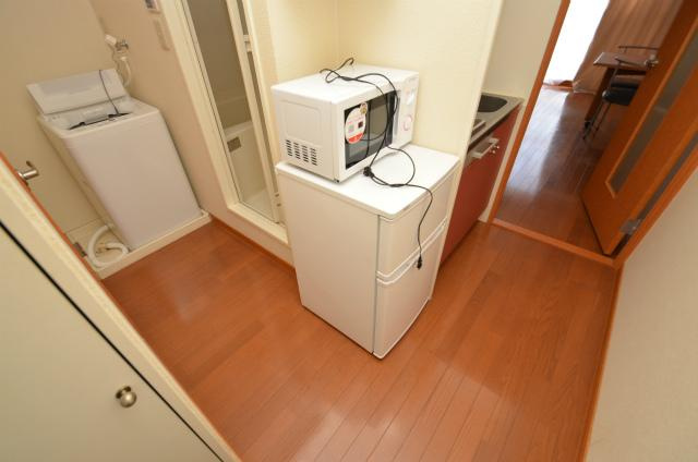 遠賀郡水巻町猪熊２丁目のアパートのキッチン